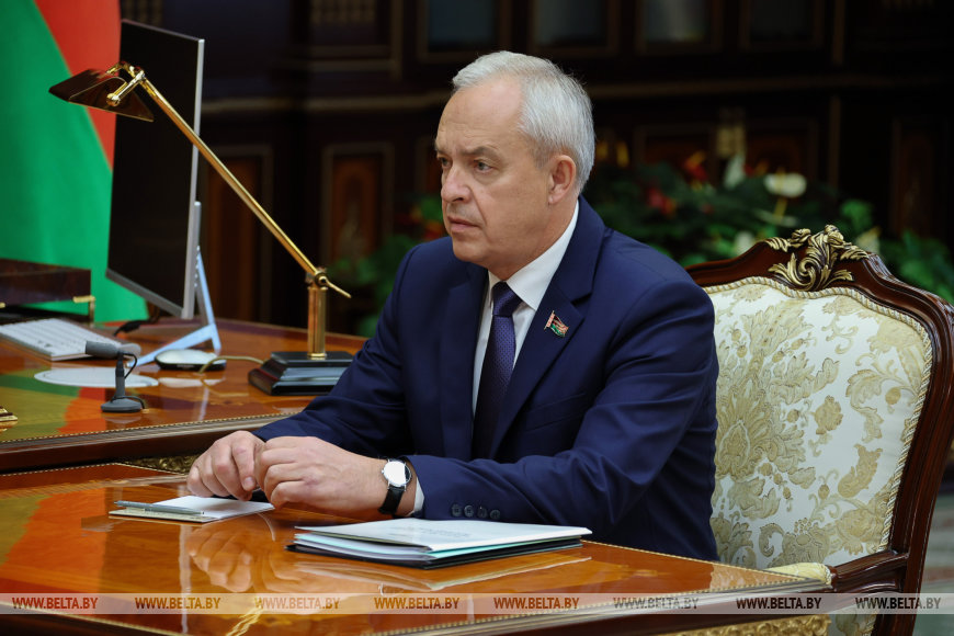 Игорь Сергеенко, председатель Палаты представителей Национального собрания
